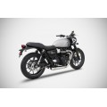ZARD "CROSS" Full 2 into 1 System for Triumph Street Twin 900 / Speed Twin 900 ZARD "CROSS" Full 2 into 1 System for Triumph Street Twin 900 / Speed Twin 900